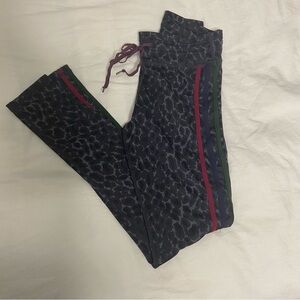 THE UPSIDE Leopard Print Drawstring Leggings Loungewear Small